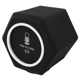 Studio Microphone Windscreen Pop Filter for Microphone, Recording Studio Microphones for Recording Studio Microphone, Sound-absorbing Foam that Reduces Noise and Reflections