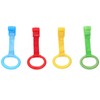 Yosoo Baby Pull Up Rings, 4pcs Baby Pull Up Rings