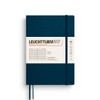 LEUCHTTURM1917 372206 Notebook, Medium (A5), Softcover Writing Book, 123 Numbered