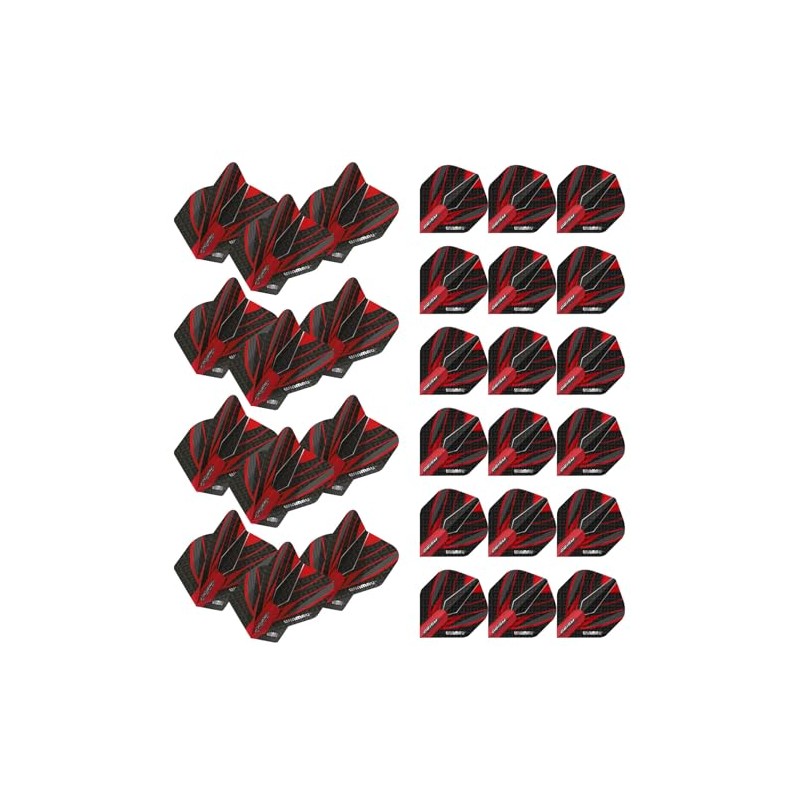 WINMAU Prism Alpha Design Extra Thick Dart Flights - 10