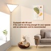 haultop Corner Light, Plug in Overhead Light with Switch, Corner