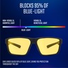 livho Titan Gaming Glasses, Anti Blue Light Glasses Men, UV400