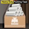 PACKKA PACKKA Clear Packing Tape, 12 Rolls Heavy Duty Shipping