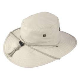 Broner Mens Askin Sun-Block Rafter UV Protection Hat, Putty, Large-XLarge