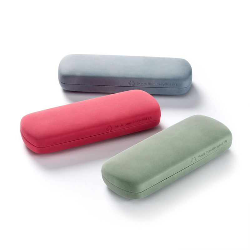 FEFI - Hard case glasses case with soft plastic cover