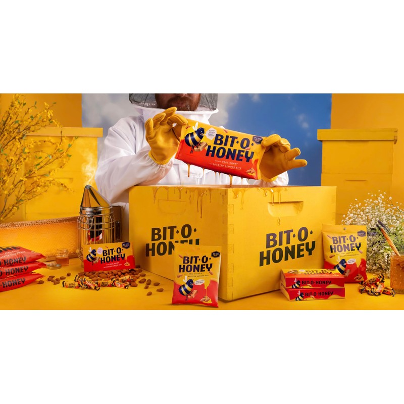 Bit O Honey Candy - Individually Wrapped Honey Taffy with