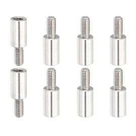 PATIKIL 8 Pcs M3x9+6mm Stainless Steel Standoff Extension Posts Screws,Metric Male Female Thread Adapters Spacer for PCB,Quadcopter Drone,Computer & Circuit Board Assortment Kit
