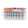 Vessel SL209PS Rigid Forged Semi Long Socket Set of 9