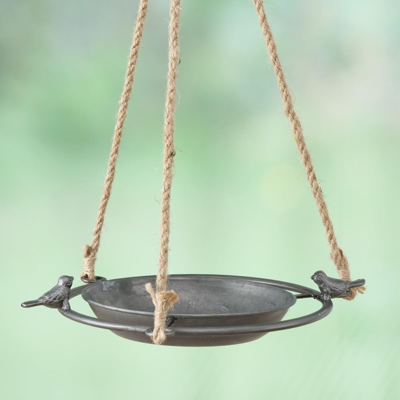 Boltze Jackson 1021540 Metal Bird Bath Hanging Diameter 25 cm