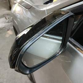 CYAuto New Door Exterior Rear View Mirror Cover Cap Trim for Lexus RX NX RX200T RX300 RX350 RX450H RX350L RX450L 2016-2023 (Glossy Black)