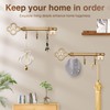 FantasHome Classic Wall Mounted Key Holder Hook Rack, Vintage Key