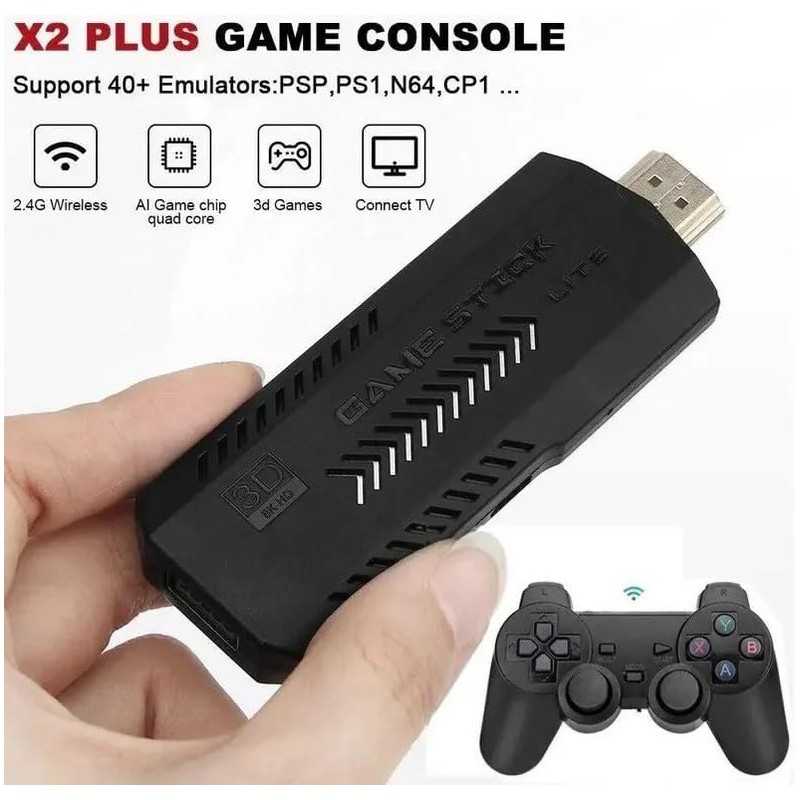 TAVICE X2 Game Stick 4K GD10 Plus YE Retro Gaming