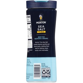  Morton All Purpose Sea Salt,  Fine, 17.6 Ounce (Pack of 12)