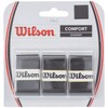 Wilson Unisex Pro Comfort Tennis Racket Overgrip, Black, Pack of