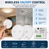 LoraTap Remote Light Switch Kit: No wall wiring required 120V