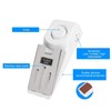Intellegent Security Alarm Alert Burglar Portable 120 dB Stainless Steel