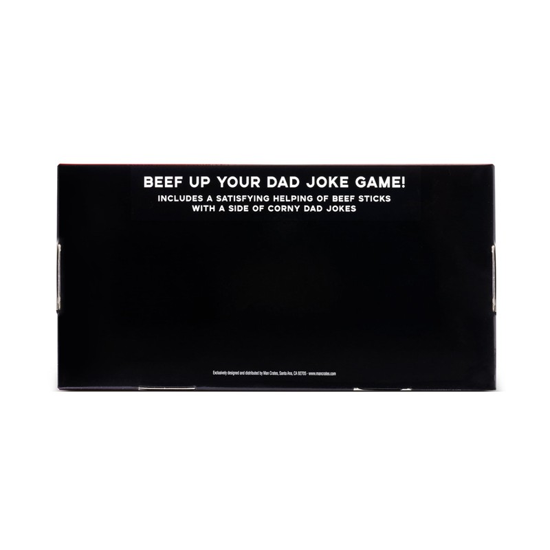 Man Crates, Beef Jerky Gift Box for Men, Includes 3