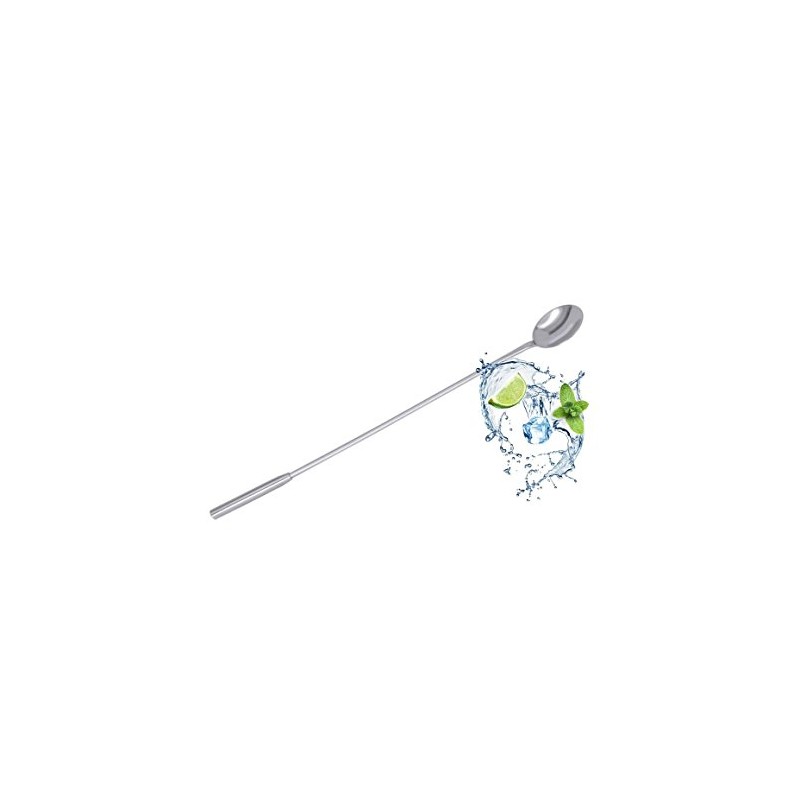 Long bar spoon, cocktail spoon, ice cream spoon, cocktail stirring