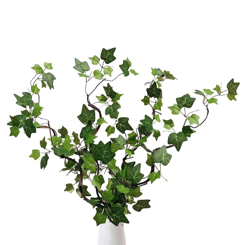 Artificial Rattan Tree Vines with Creeper Leaves Climbing Ivy Branches