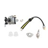 Carburetor Kit Spark Plug Oil Tube Assembly for Poulanpro 46cc