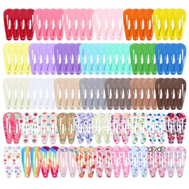 Obeoby 120PCS Toddler Hair Clips, 3cm Mini Hair Clips for Baby Girls Toddlers kids Hair Accessories Small Tiny Cute Barrettes Holiday Birthday Gifts (40 Colors)