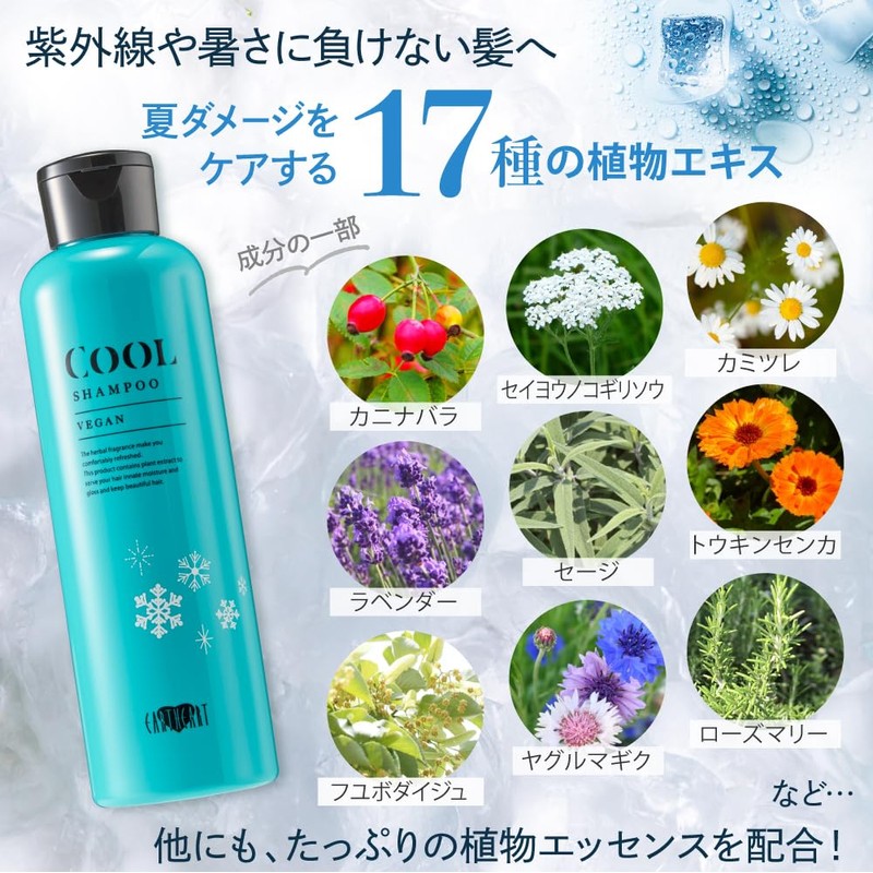 EARTHEART Vegan Cool Shampoo Treatment (Shampoo)