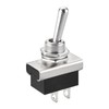Heschen Metal Toggle Switch Flick Flip, KN3D-101, 12V 25A On/Off