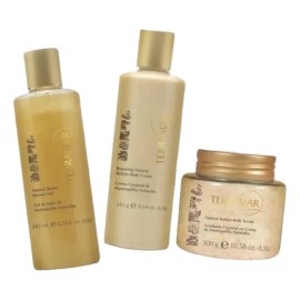 Terramar Set De Mantequillas Naturales Exfoliante Gel Crema