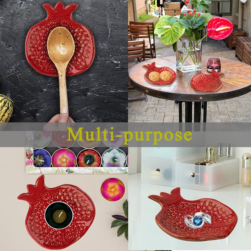 Spoon Rest 2 Pcs Spoon Holder For Stove Top Ceramic