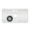 KINKIB Stainless Kitchen Sink Protector - 28" x 18" with