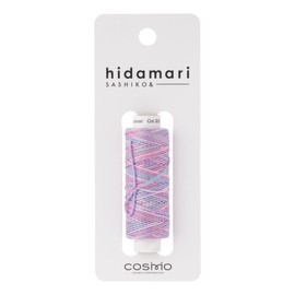 LECIEN Cosmo Hidamari Sashimi Thread, Approx. 98.8 ft (30 m), Multicolor, Col.302 Konpeito, 122302, 100% Cotton