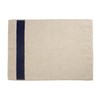 Imabari Towel Certified Absorbent Quick-Drying Bath Mat "line" 100% Cotton,