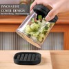 2-in-1 Detachable Fruit Slicer & Dicer, Stainless Steel Strawberry Slicer