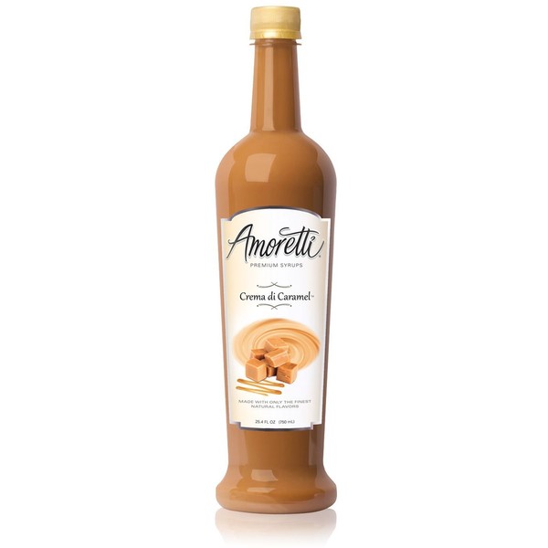 Amoretti Premium Syrup, Crema Di Caramel, 25.4 Ounce