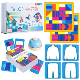 SPHERETRON Tailormaster Matching Game Colours Toy Perfectmatch Game Matchmaster Game Educational Board Games Toy Colour Matching Table Game for Children (B)