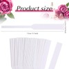 QISLOA 200 PCS Perfume Test Strips Disposable White Perfume Tester