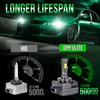 OPP ULITE D3S Led Headlight Bulbs, Upgraded Cooling, Canbus Error