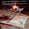 Fireproof Camping Mat Heat Insulation Anti Scald 500 ℃ Use