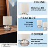 Catalina Lighting 18581-00 Caden Mini Reading Lights, Touch Accent Lamps