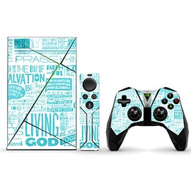 MightySkins Skin Compatible with NVIDIA Shield TV (2017) wrap Cover Sticker Skins Faith
