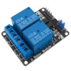 OcioDual 5V 10A 2 Channel Relay Module Compatible with Raspberry