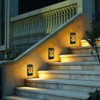 Aityvert Solar Flame Lights Outdoor, Waterproof Flickering Flame Solar Lights