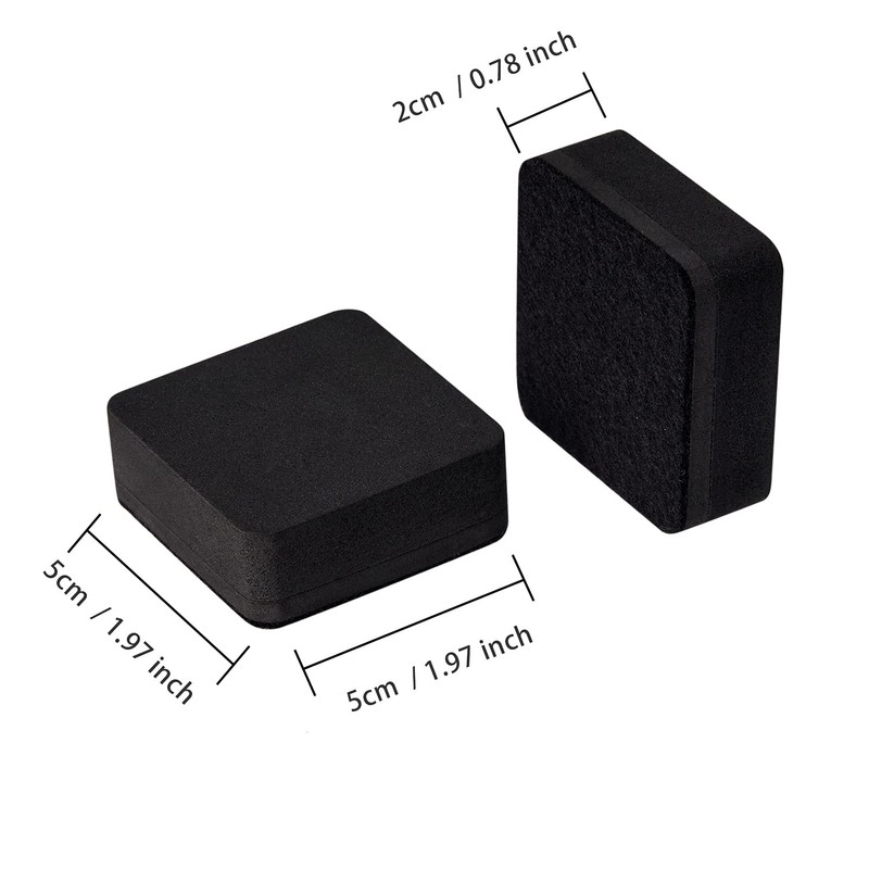 Favide 24 Pack Magnetic Whiteboard Dry Eraser Chalkboard Cleansers for