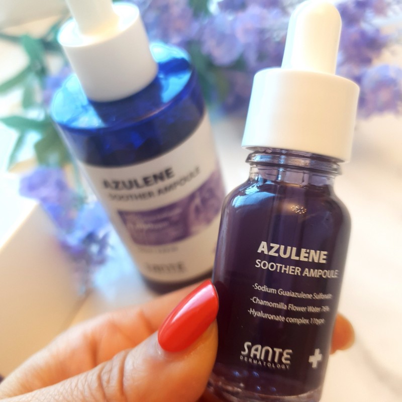 Sante Azulene Soother Ampoule 100ml Trouble Soothing Ampoule Large Capacity