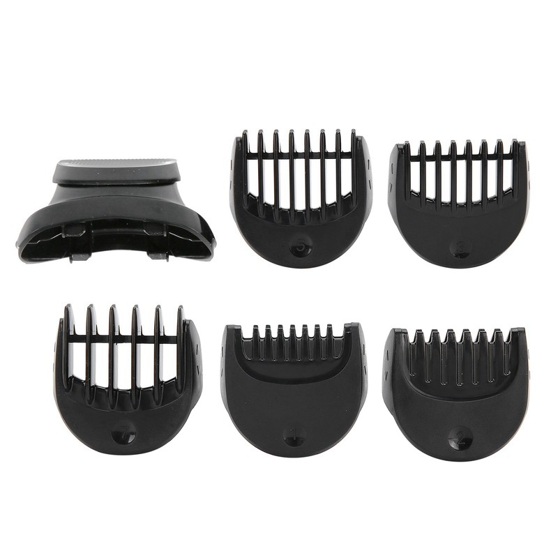 Electric Shaver Trimmer Head 5pcs Guide Comb Trimming Set Fit