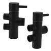 Shower Head Diverter Black Rustproof Leakproof Wall Mounted Shower Arm