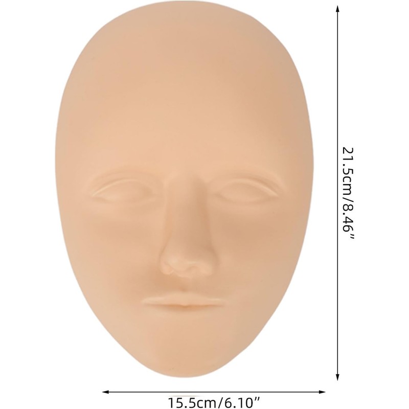 Yinhing Práctica 3D Piel de la Cara Microblading de Silicona