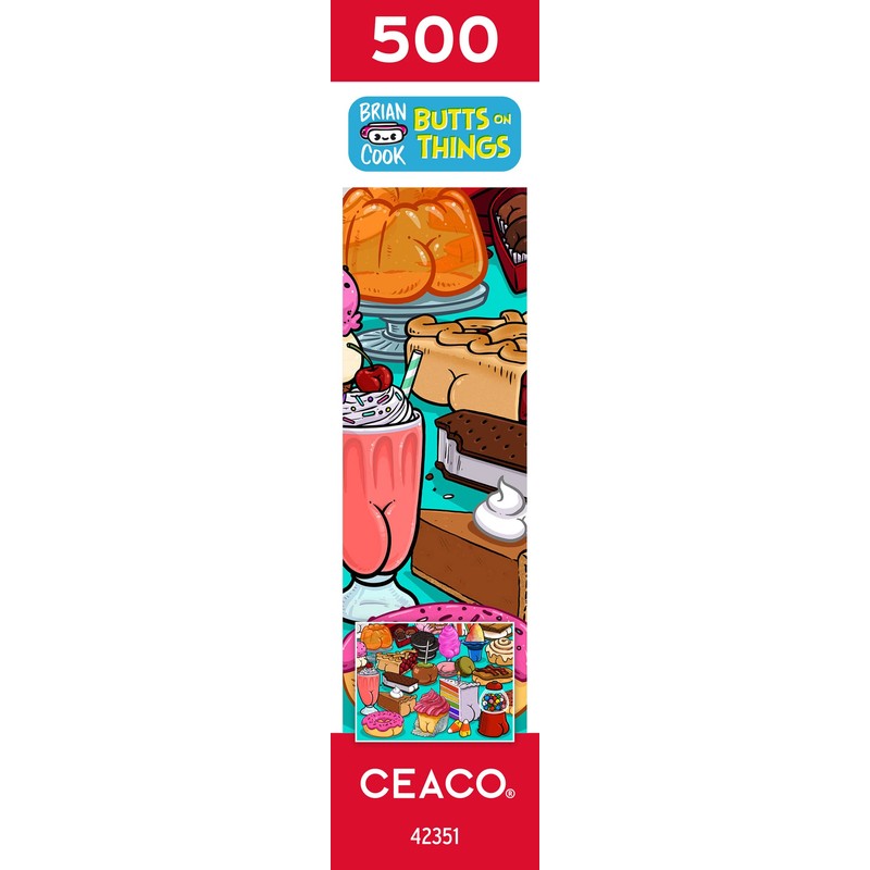 Ceaco - Brian Cook - Butts on Things - Sweet