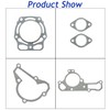 Silscvtt Top End Head Bottom Gasket Kit Replacement for Kawasaki