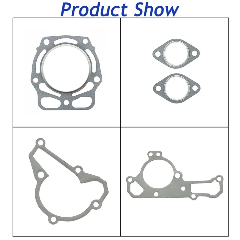 Silscvtt Top End Head Bottom Gasket Kit Replacement for Kawasaki